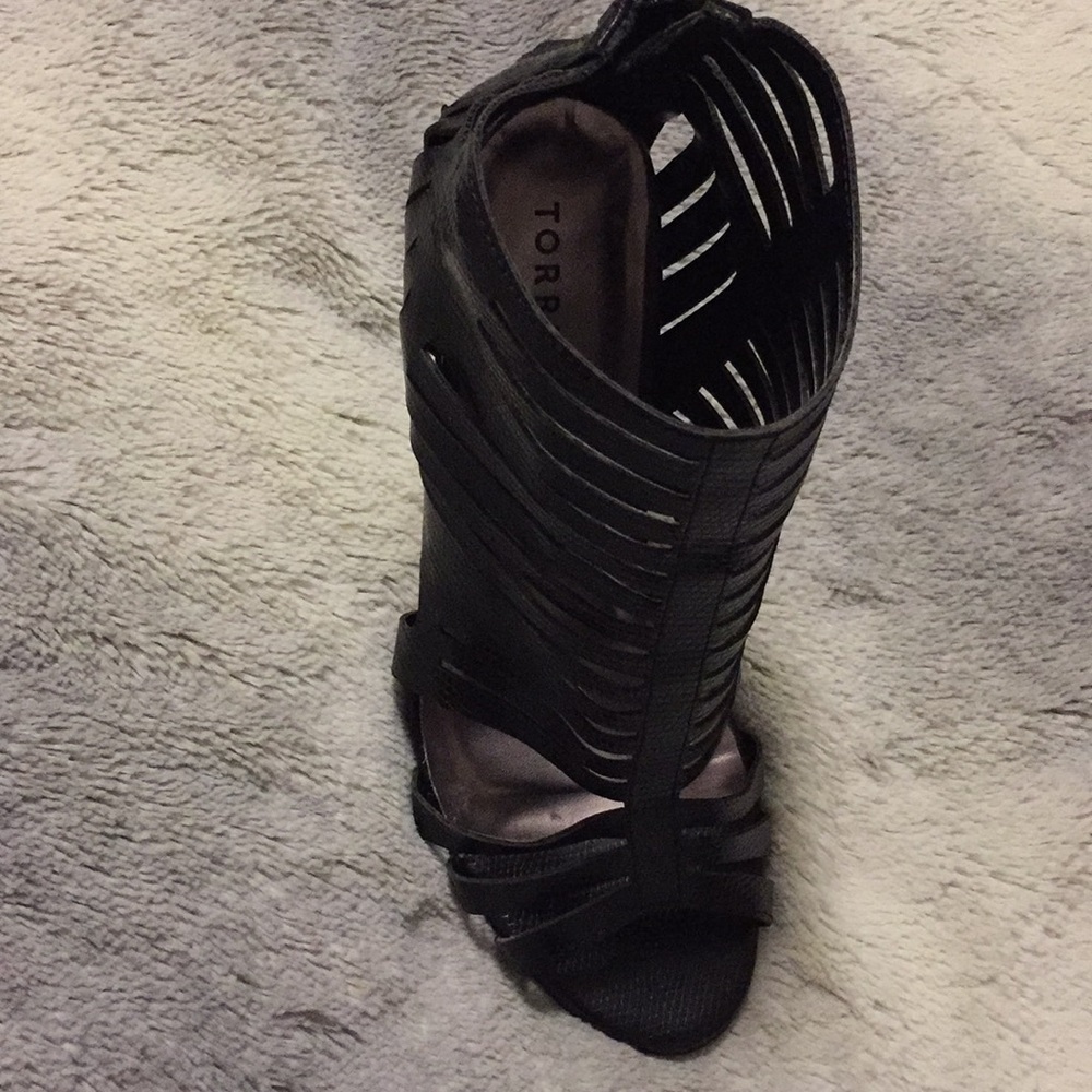 Black stilettos